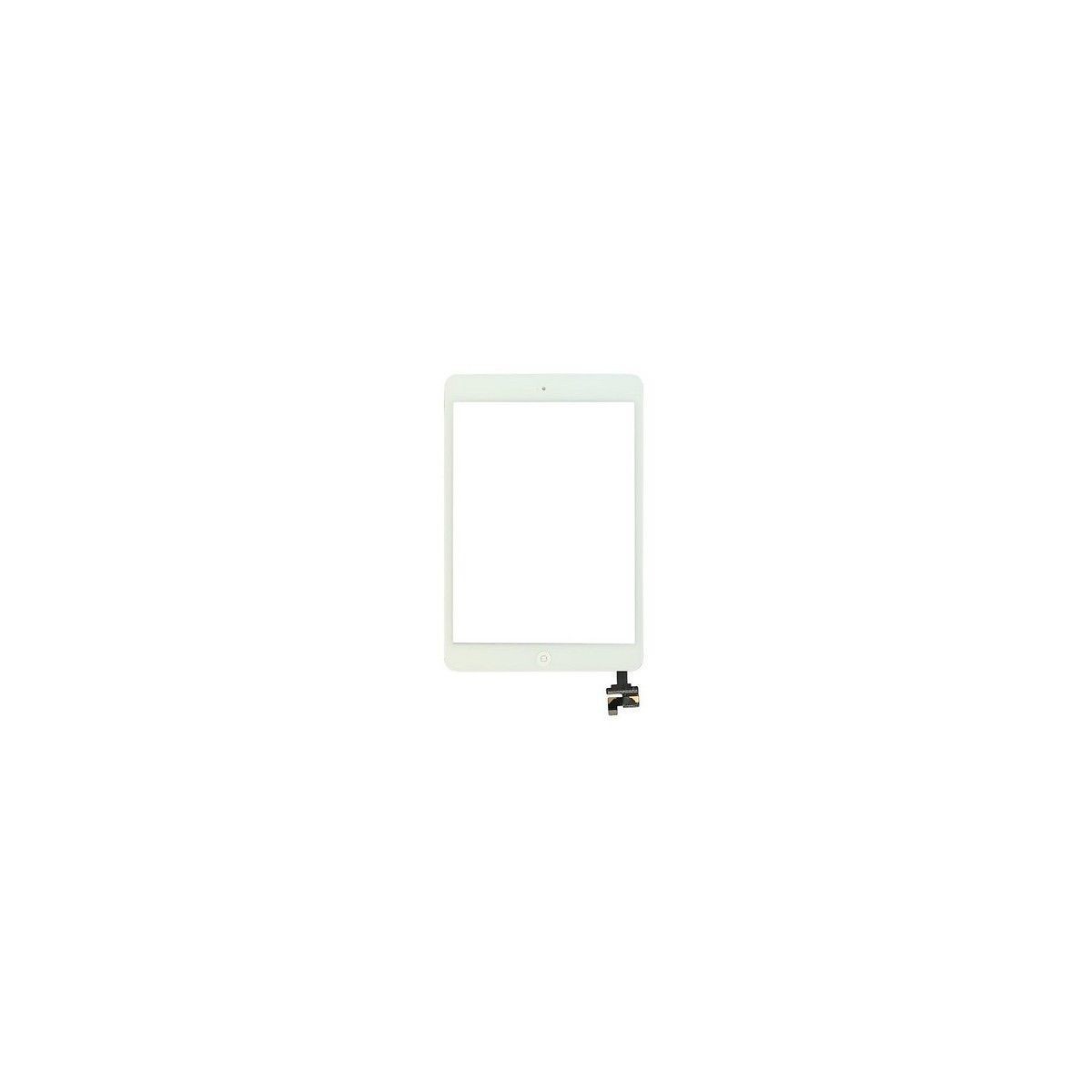 Vitre Tactile pour iPad Mini 1 Blanc Pré Assemblée sans outils
