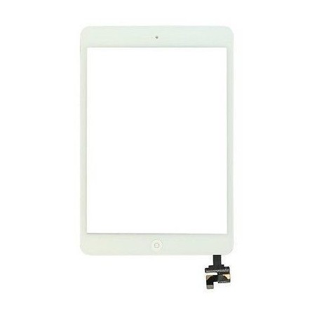 Vitre Tactile pour iPad Mini 1 Blanc Pré Assemblée sans outils
