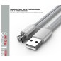 Câble 2 en 1 (Pour iPhone+Micro-USB) LDNIO LC86 Argent 1.1m Câble 2 en 1 (Pour iPhone+Micro-USB) LDNIO LC86 Argent 1.1m