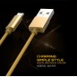 Câble 2 en 1 (Pour iPhone + Micro-USB) LDNIO LC88 Or 1m Câble 2 en 1 (Pour iPhone + Micro-USB) LDNIO LC88 Or 1m