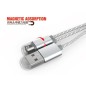 Câble 2 en 1 (Lighting+Micro-USB) LDNIO LC89 Argent 2.6cm Câble 2 en 1 (Lighting+Micro-USB) LDNIO LC89 Argent 2.6cm