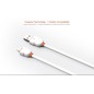 Câble Rond Lighting LDNIO LS02I Blanc-Orange 2m iPhone 5/6/7/6s/6s Plus/8/8 Plus Câble Rond Lighting LDNIO LS02I Blanc-Orange 2m iPhone 5/6/7/6s/6s Plus/8/8 Plus