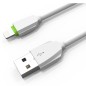 Câble Rond Pour iPhone LDNIO LS07I Blanc-Vert 1m iPhone 5/6/7/7 Plus/8/8 Plus/X Câble Rond Pour iPhone LDNIO LS07I Blanc-Vert 1m iPhone 5/6/7/7 Plus/8/8 Plus/X