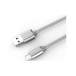 Câble Rond Micro-USB LDNIO LS17S Argent 2m Câble Rond Micro-USB LDNIO LS17S Argent 2m