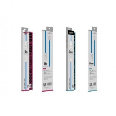 Câble Slim Micro-USB LDNIO XS-07AS Bleu 1m