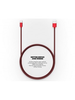 Câble Type-C LDNIO LS60 Rouge 1m