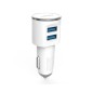 Chargeur de voiture LDNIO DL-C29S 2 Ports USB, 3.4A avec Câble Micro-USB