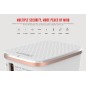Chargeur Secteur avec câble Lighting 1 Port USB LDNIO A1204QI 2.4A iPhone