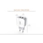 Chargeur Secteur 2 Ports USB LDNIO A2202 2.4A Chargeur Secteur 2 Ports USB LDNIO A2202 2.4A