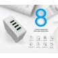 Chargeur Secteur 4 Ports USB LDNIO A4403 4.4A Chargeur Secteur 4 Ports USB LDNIO A4403 4.4A