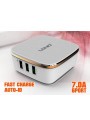 Chargeur Secteur Quick-Charge 2.0 + 5 Ports USB LDNIO A6704 7A