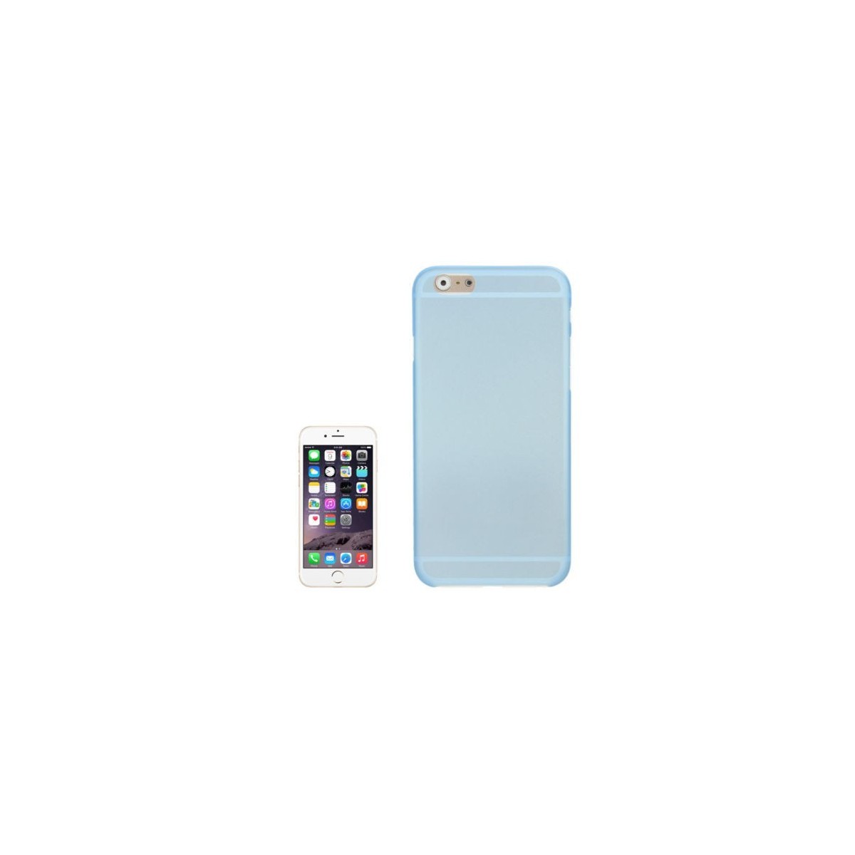 Coque Mate Slim pour iPhone 6/6S Plus Bleu