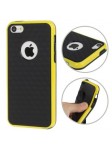 Coque Cube en Silicone Gel (TPU) pour iPhone 5C Jaune