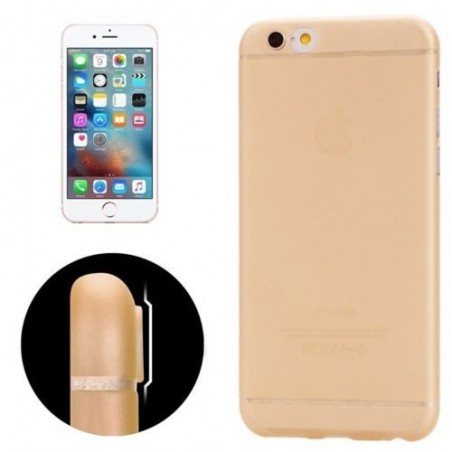 Coque Ultra Slim Translucide pour iPhone 6/6S Orange