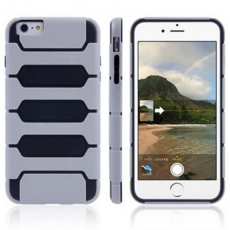 Coque Tank Series pour iPhone 6/6S Plus Gris