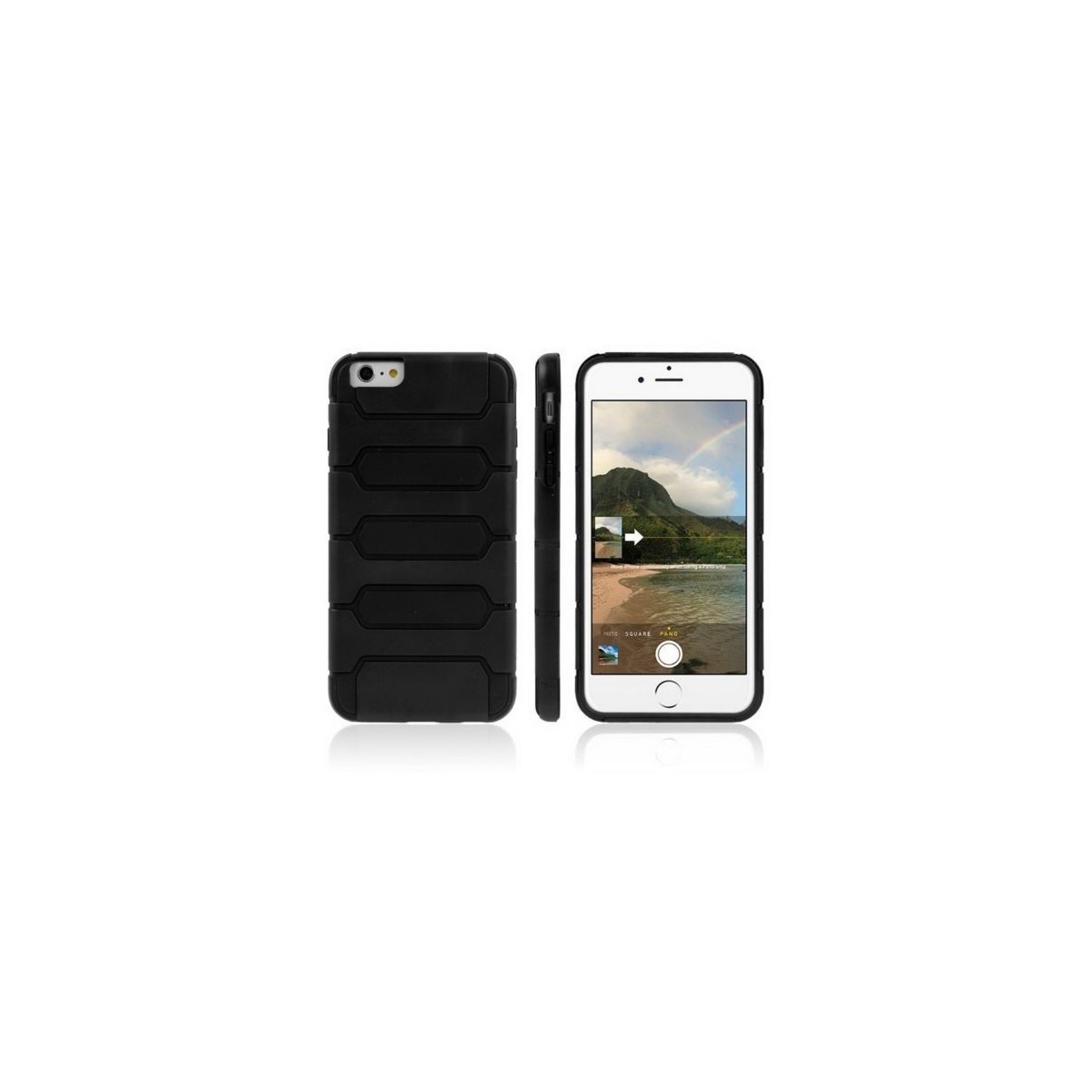 Coque Tank Series pour iPhone 6/6S Plus Noir