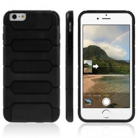Coque Tank Series pour iPhone 6/6S Plus Noir