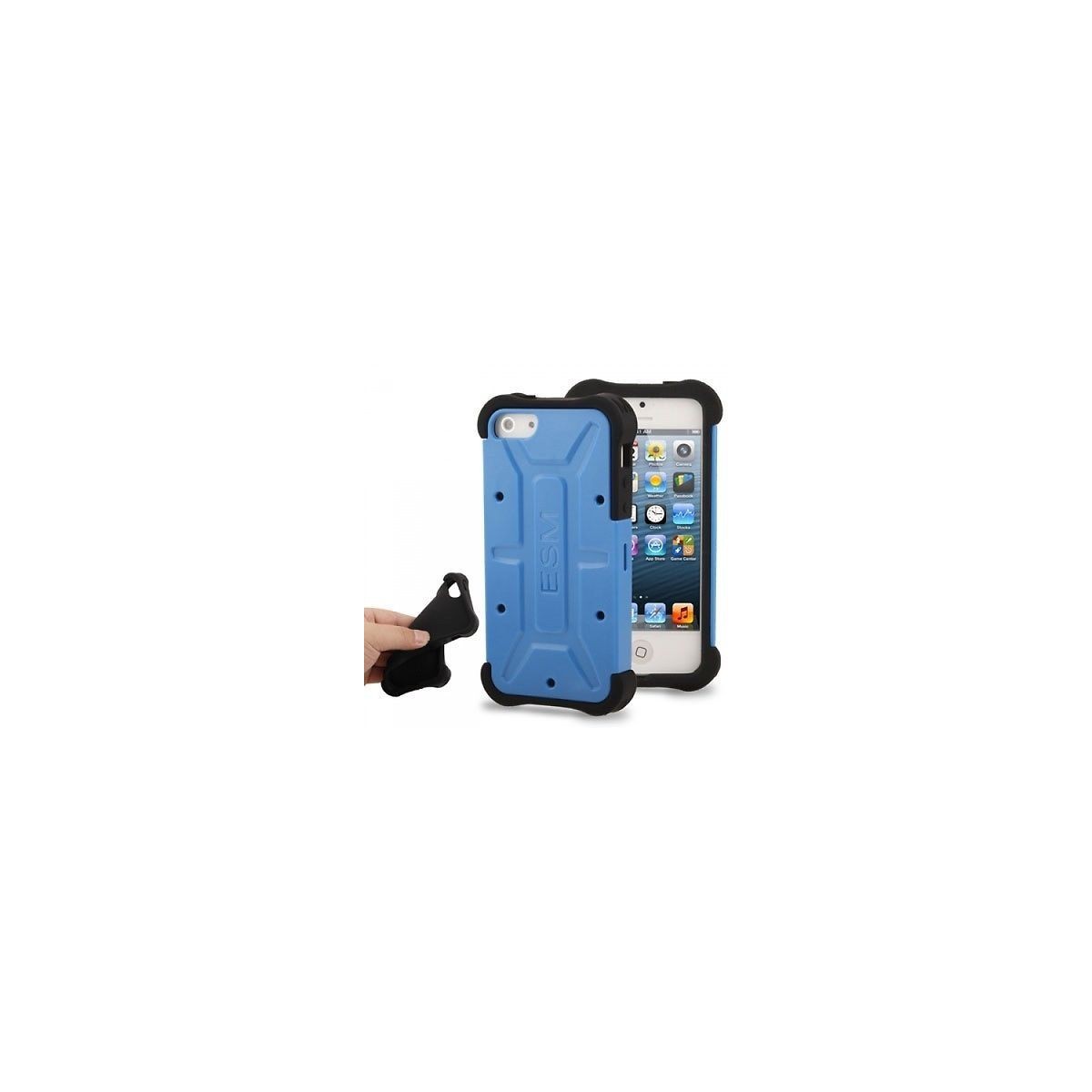 Coque Rigide ESM pour iPhone 5 Bleu