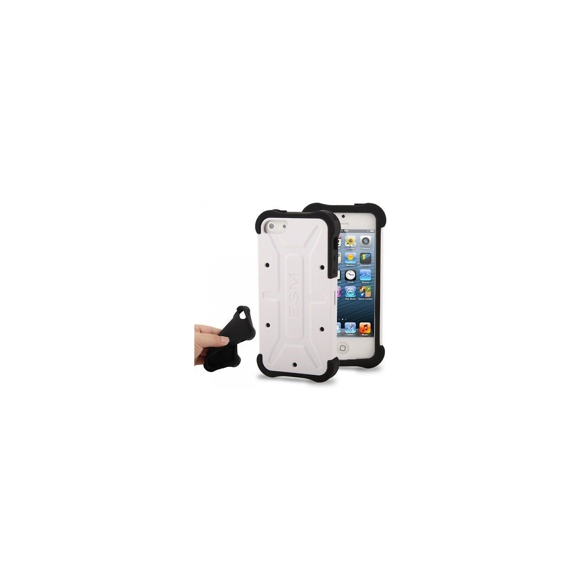 Coque Rigide ESM pour iPhone 5 Blanc