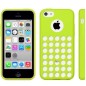 Coque motif à trou en Silicone Gel (TPU) pour iPhone 5C Vert