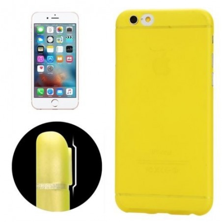 Coque Ultra Slim Translucide pour iPhone 6/6S Jaune
