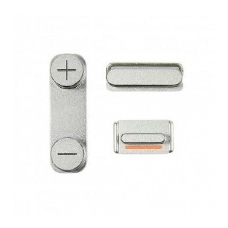 Boutons volume vibreur power Blanc iPhone 5S