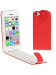 Etui à Clapet Ultra-Fin pour iPhone 5C Rouge