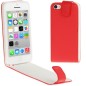 Etui à Clapet Ultra-Fin pour iPhone 5C Rouge