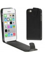 Etui à Clapet Ultra-Fin pour iPhone 5C Noir