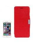 Étui à Clapet Horizontal magnétique pour iPhone 6/6S Rouge