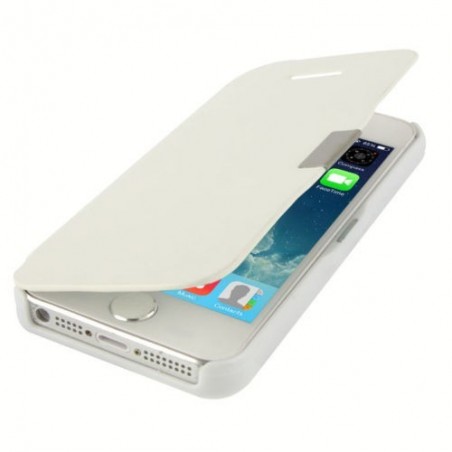 Etui Magnétique pour iPhone 5 Blanc