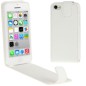 Etui à Clapet Ultra-Fin pour iPhone 5C Blanc