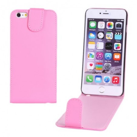 Étui à Clapet Vertical pour iPhone 6/6S Plus Rose