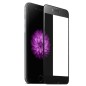 Verre Trempé intégral Noir Pour iPhone 6+ et 6S+ Recouvre à 100% la face avant