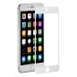 Verre Trempé intégral Blanc Pour iPhone 6+ et 6S+ Recouvre à 100% la face avant Verre Trempé intégral Blanc Pour iPhone 6+ et 6S+ Recouvre à 100% la face avant