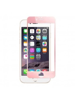 Verre Trempé intégral Rose Pour iPhone 7 Plus Recouvre à 100% la face avant
