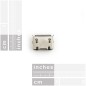 Connecteur Micro USB MB039 Type-B 5pin Femelle Jack