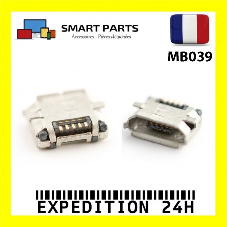Connecteur Micro USB MB039 Type-B 5pin Femelle Jack