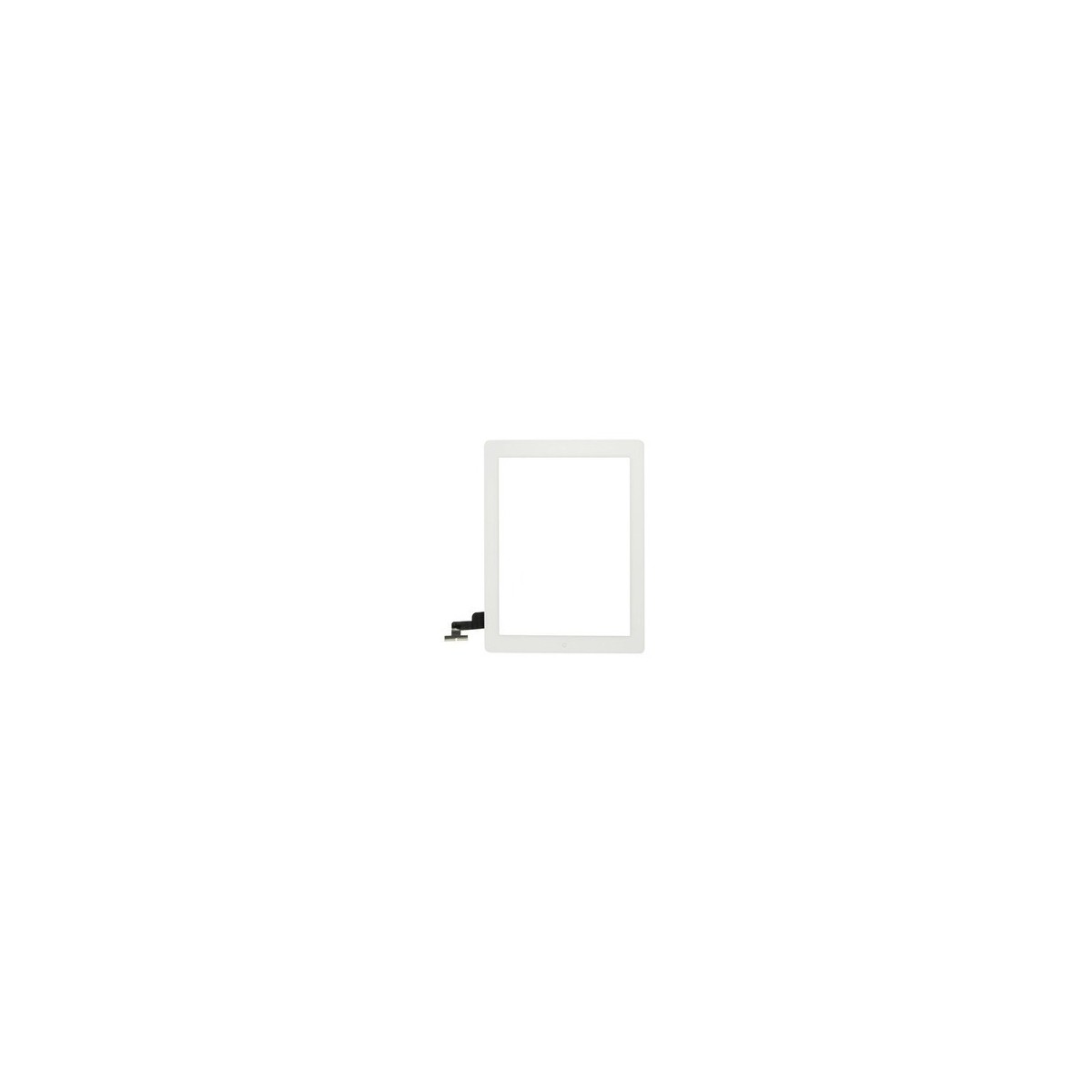 Vitre Tactile pour iPad 2 Blanc Pré Assemblée Vitre Tactile pour iPad 2 Blanc Pré Assemblée