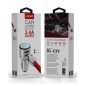 Chargeur de voiture LDNIO DL-C29S 2 Ports USB, 3.4A avec Câble Micro-USB