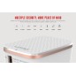 Chargeur Secteur avec câble Lighting 1 Port USB LDNIO A1204QI 2.4A iPhone