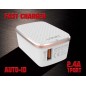 Chargeur Secteur avec câble Lighting 1 Port USB LDNIO A1204QI 2.4A iPhone