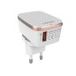 Chargeur Secteur avec câble Lighting 1 Port USB LDNIO A1204QI 2.4A iPhone