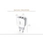 Chargeur Secteur 2 Ports USB LDNIO A2202 2.4A Chargeur Secteur 2 Ports USB LDNIO A2202 2.4A