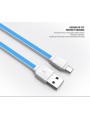 Câble Slim Micro-USB LDNIO XS-07AS Bleu 1m