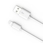 Câble Rond Pour iPhone LDNIO SY-03I Blanc 1m iPhone 5/6/6s/6s Plus/7/7 Plus/8/X Câble Rond Pour iPhone LDNIO SY-03I Blanc 1m iPhone 5/6/6s/6s Plus/7/7 Plus/8/X