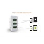 Chargeur Secteur 3 Ports USB LDNIO A3301 3.1A