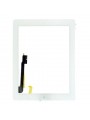 Vitre Tactile pour iPad 4 Blanc Pré Assemblée sans outils