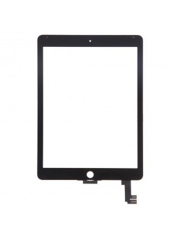 Vitre Tactile pour iPad Air 2 Noir Pré Assemblée