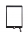 Vitre Tactile pour iPad Air 2 Noir Pré Assemblée